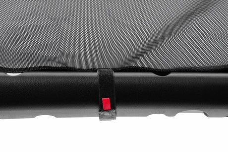Rugged Ridge Eclipse Sun Shade Black Front 18-20 Jeep Wrangler JLU/JT - View 7 | Dirty Garage