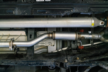 2019-2020 Ram 1500 3" Single In/Out Muffler Replacement High Flow T409 - View 3 | Dirty Garage