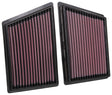 Universal 19 911 3.0L H6 F/I Drop In Replacement Air Filter | Dirty Garage