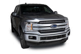 2018-2020 F-150 Black Hex Shield Style Bumper Grille Inserts - View 4 | Dirty Garage