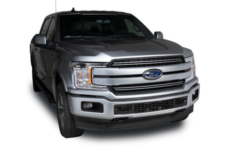 2018-2020 F-150 Black Hex Shield Style Bumper Grille Inserts - View 4 | Dirty Garage