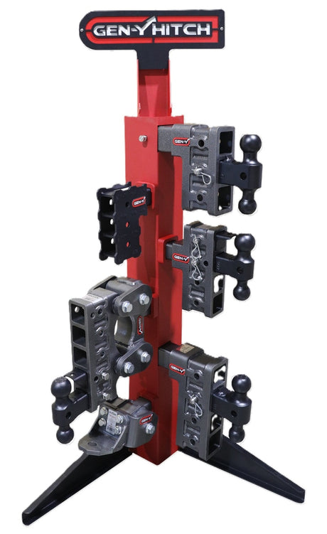 Gen-Y Vertical Hitch Display Stand w/6 Slots (*Display Only*) - View 3 | Dirty Garage