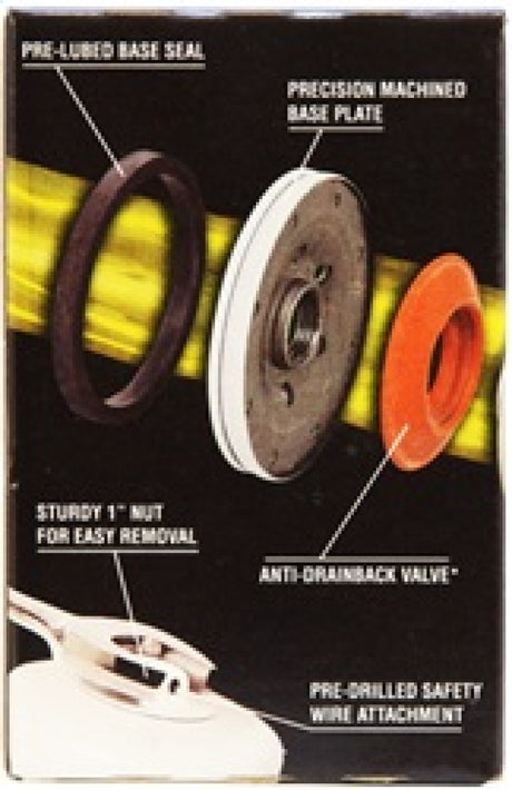 Universal Performance Gold Oil Filter - View 15 | Dirty Garage