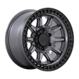 Black Rhino Calico Matte Gunmetal w/ Matte Black Lip Wheel | Dirty Garage