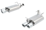 Borla 13-14 Mustang Shelby GT500 GT 5.8L V8 RWD Dual Split Rear Exit ATAK Exhaust Rear Section Only - View 4 | Dirty Garage