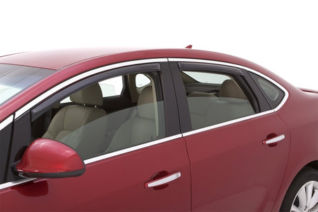 2012-2017 Verano Ventvisor Front Rear Window Deflectors Smoke 4-Piece - View 7 | Dirty Garage