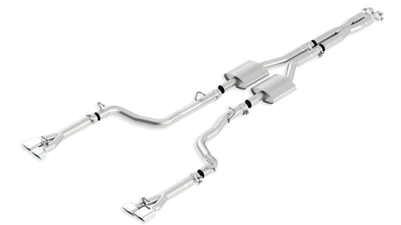 Borla 11 Dodge Challenger SRT8 Coupe AT/MT 5/6spd 6.4L 8cyl ATAK SS Catback Exhaust - View 4 | Dirty Garage