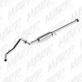 2007-2008 GM 1500 CC 3" Cat Back Single Side AL P Series Exhaust 6ft6" Bed 4.8/5.3L - View 2 | Dirty Garage