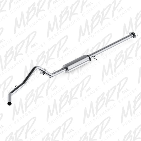 2007-2008 GM 1500 CC 3" Cat Back Single Side AL P Series Exhaust 6ft6" Bed 4.8/5.3L - View 2 | Dirty Garage