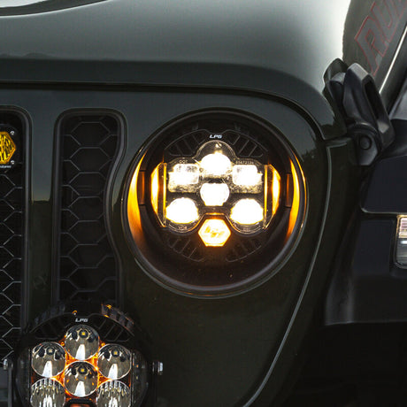 2018-2025 Wrangler JL Gladiator JT LP6 LED Headlight Kit Clear | Dirty Garage