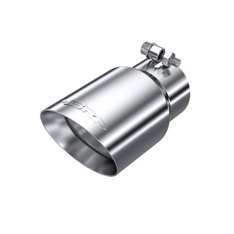 Universal 4" OD Dual Wall Angled Tip 3" Inlet 8" Length T304 - View 2 | Dirty Garage