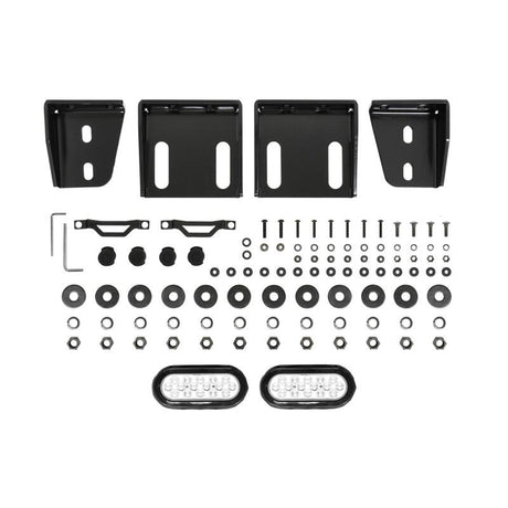 2019-2026 GM 1500 HDX Bandit Black Rear Bumper - View 8 | Dirty Garage