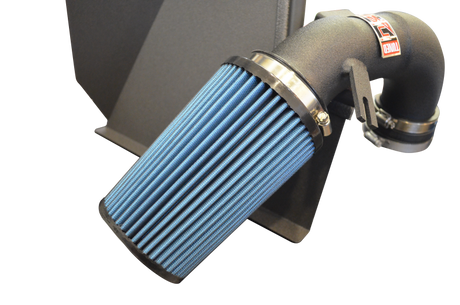 2016-2018 BMW 330i 2.0L Wrinkle Black Cold Air Intake - View 16 | Dirty Garage