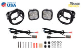 Universal SS3 Pro Type FT Yellow SAE Fog Light Kit - View 4 | Dirty Garage