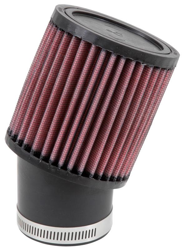 Universal Filter Universal Rubber Round Straight Filter 20 Deg Angled 2-7/16in Flange 3-3/4in OD 4in H - View 6 | Dirty Garage