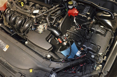 2013-2020 Ford Fusion 2.5L Polished Short Ram Intake MR Tech Heat Shield - View 4 | Dirty Garage