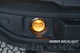 Universal Elite Series Type A Yellow Fog Lamps - View 2 | Dirty Garage
