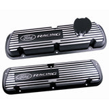 Universal Black Satin Valve Covers Racing EFI | Dirty Garage