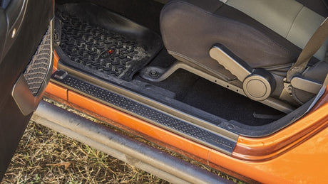 Rugged Ridge 07-18 Jeep Wrangler JK 2-Door All Terrain Entry Guard Kit - View 4 | Dirty Garage