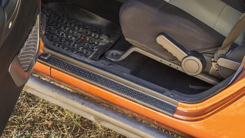 Rugged Ridge 07-18 Jeep Wrangler JK Unlimited 4-Door All Terrain Entry Guard Kit - View 5 | Dirty Garage