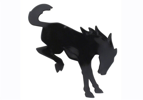 2021 Bronco Rear Emblem - Black - View 10 | Dirty Garage