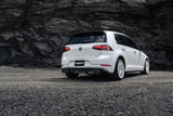 2015-2019 VW Golf R 3" T304 Cat Back Exhaust Carbon Fiber Tips - View 16 | Dirty Garage