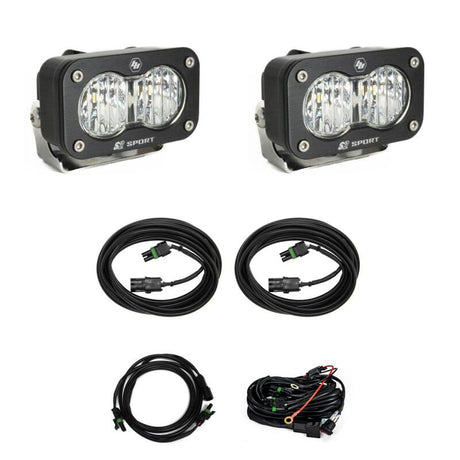 Baja Designs 23-24 Ford F250/F350 Super Duty S2 Sport Dual Reverse Light Kit w/ Toggle | Dirty Garage