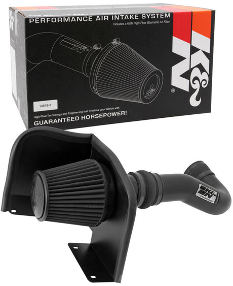 2007-2008 Silverado 1500 4.8L/5.3L V8/2007-2008 Yukon 4.8L/5.3L V8 Black Perf Intake Kit - View 20 | Dirty Garage