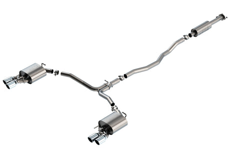 Borla 18-20 Toyota Camry XSE Cat Back S-Type Exhaust 3.5in Tip Dual Split Rear Exit | Dirty Garage
