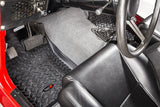 Rugged Ridge Floor Liner Front Black 1976-1983 Jeep CJ-5 - View 6 | Dirty Garage