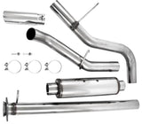 2011-2019 GM HD 6.0L Single Side Exit Alum Cat Back Performance Exhaust - View 4 | Dirty Garage