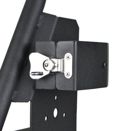 Go Rhino 18-24 Jeep Wrangler JL/JLU/JT Front Fender Jack Mount for Hi-Lift Jack - Tex. Blk - View 14 | Dirty Garage