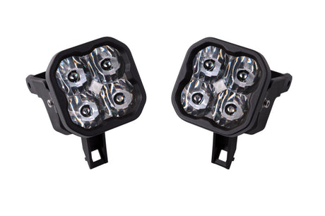 Universal SS3 Pro Type Yellow SAE SDX Fog Light Kit - View 4 | Dirty Garage