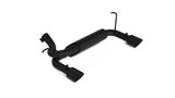 2007-2014 Wrangler Rubicon 3.6L 3.8L Axle-Back Dual Rear Exit Black Performance Exhaust System - View 5 | Dirty Garage