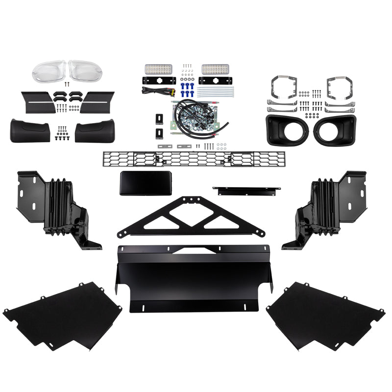 2016-2021 Summit Bull Bar w/ Bar Suit OE LED Fog 10/ 200 VX/Sahara (Fit Kit NOT Included) - View 6 | Dirty Garage