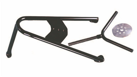 Universal Spare Tire Angled Mount Black - View 2 | Dirty Garage