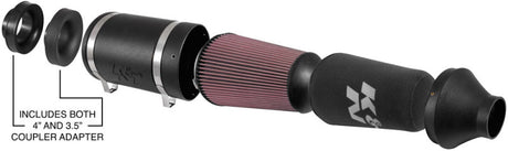 Universal Off-Road Air Intake (Replaces 85-6853) - View 11 | Dirty Garage