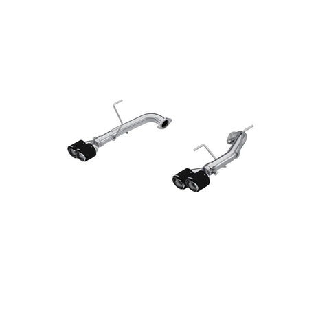 2022 Subaru WRX 2.5" Dual Split Rear Exit Quad CF Tips | Dirty Garage