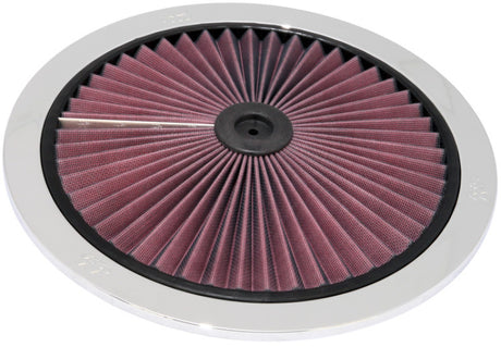 Universal X-Stream Top Filter X-Stream 14 inch OD Chrome - View 2 | Dirty Garage