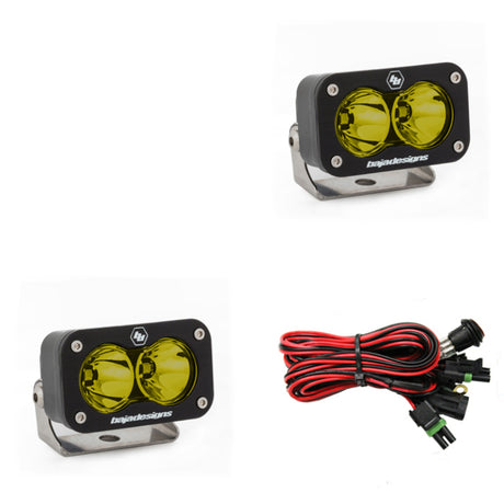 Universal S2 Sport Spot Pattern LED Work Light Amber | Dirty Garage
