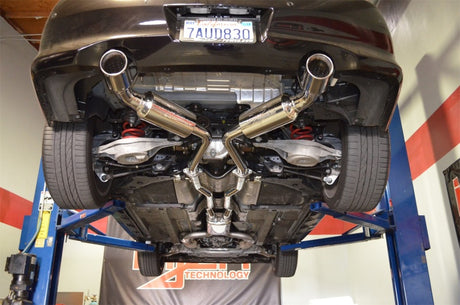 2008-2013 Infiniti G37 76mm Stainless Steel Exhaust Titanium Tips - View 3 | Dirty Garage