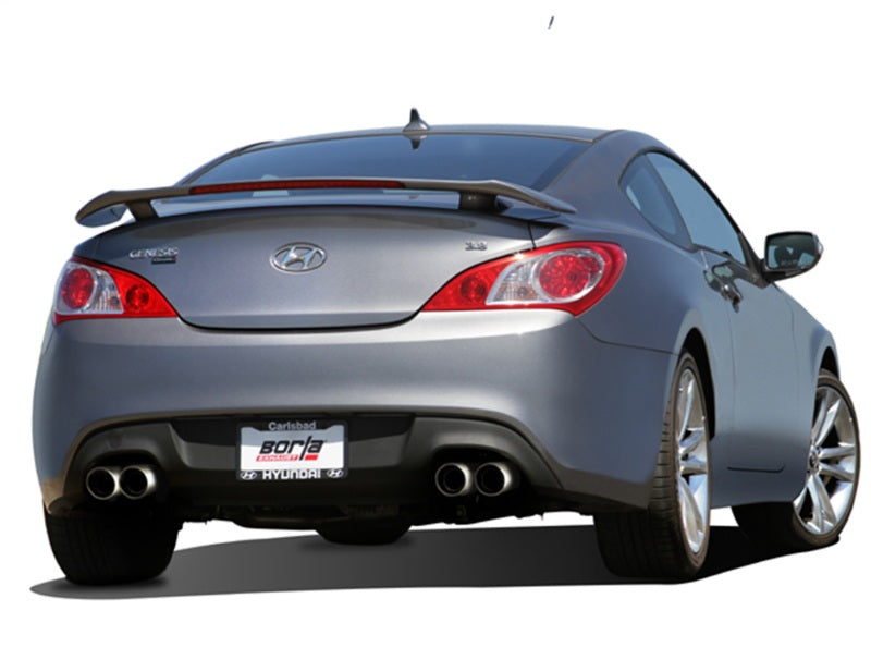 Borla 10-13 Hyundai Genesis 3.8L-V6 SS Catback Exhaust - View 5 | Dirty Garage