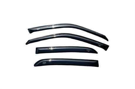 1998-2011 Crown Victoria Ventvisor Outside Mount Window Deflectors Smoke 4-Piece - View 5 | Dirty Garage