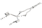 Borla 2015-2022 Charger SRT 392 / Scat Pack 6.4L Atak Catback Exhaust Single Split Rear Exit - View 4 | Dirty Garage