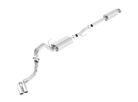 Borla 15-16 Ford F-150 3.5L EcoBoost Ext. Cab Std. Bed Catback Exhaust Touring Truck Side Exit - View 4 | Dirty Garage