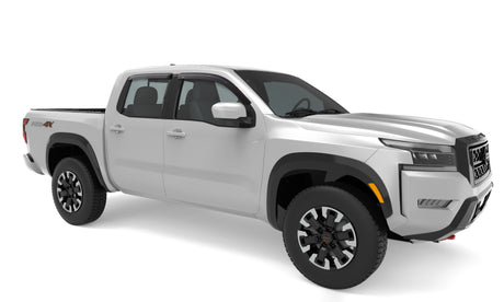 2022 Frontier Crew Cab Ventvisor Window Deflectors Smoke 4-Piece - View 6 | Dirty Garage