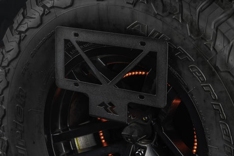 Rugged Ridge Tag Relocation Bracket Rear 18-20 Jeep Wrangler JL - View 2 | Dirty Garage