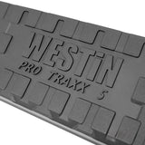 Westin 2019 Chevrolet Silverado/Sierra 1500 Crew Cab Non LD PRO TRAXX 5 Oval Nerf Step Bars - Black - View 14 | Dirty Garage