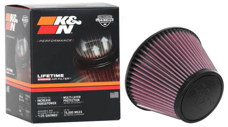 Universal Clamp-On Air Filter 6in FLG/7-1/2in B/4-1/2in T/5in H - View 13 | Dirty Garage