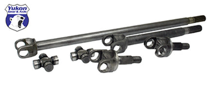 1984-2006 Dana 30 Front Axle Shaft Assembly 27 Spline Chromoly (YA W24110) - View 4 | Dirty Garage